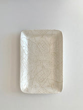Load image into Gallery viewer, White Naksh Serving Tray
