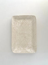 Load image into Gallery viewer, White Naksh Serving Tray
